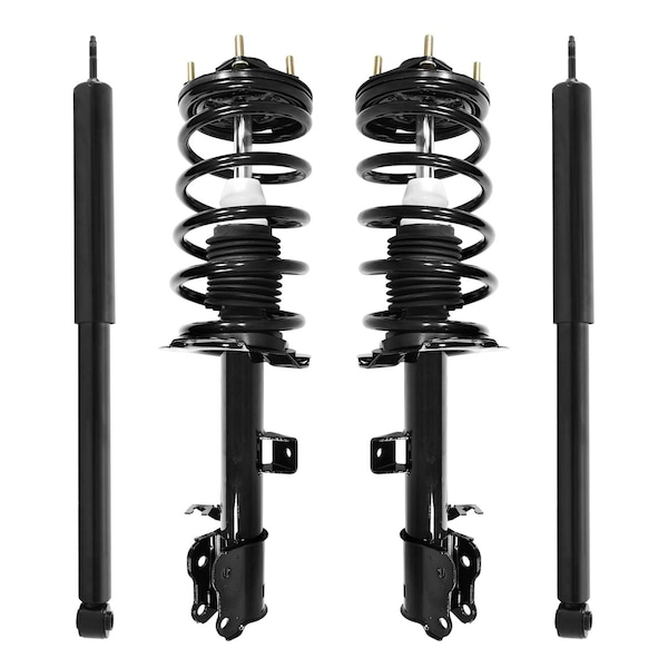 Unity 4-11621-252040-001 Front and Rear Complete Strut Assembly Shock Kit 4-11621-252040-001 - main
